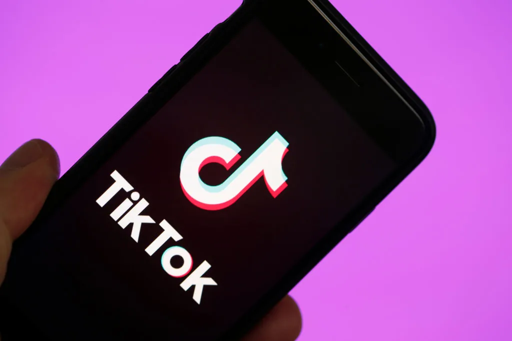 TikTok app illustration