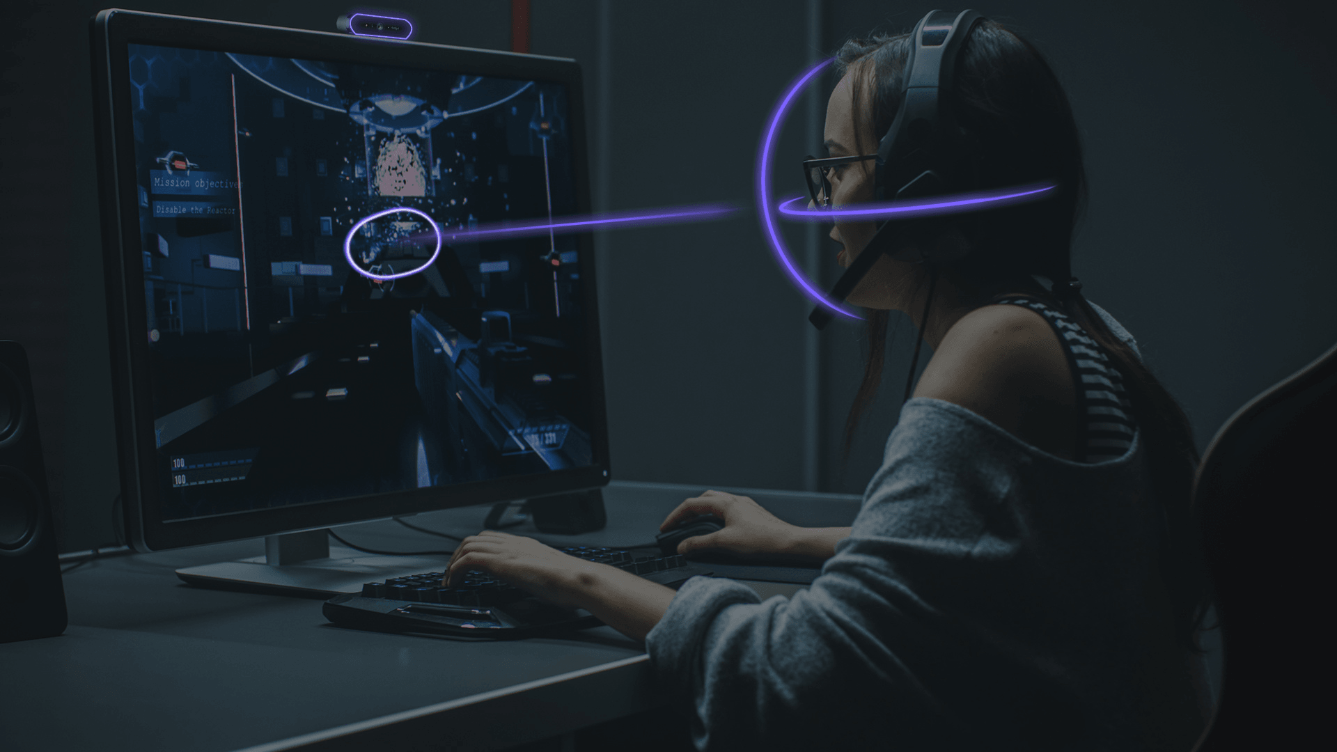 Beam Eye Tracker - AI-Powered Webcam Eye Tracker for Gaming